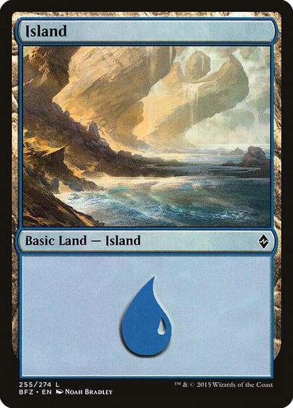 Island (255), Battle for Zendikar 255
