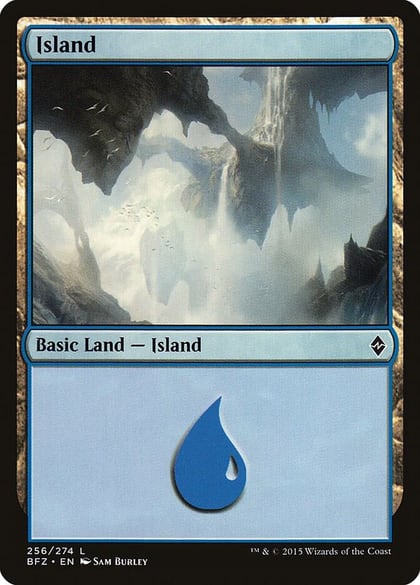 Island (256), Battle for Zendikar 256