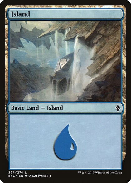Island (257), Battle for Zendikar 257