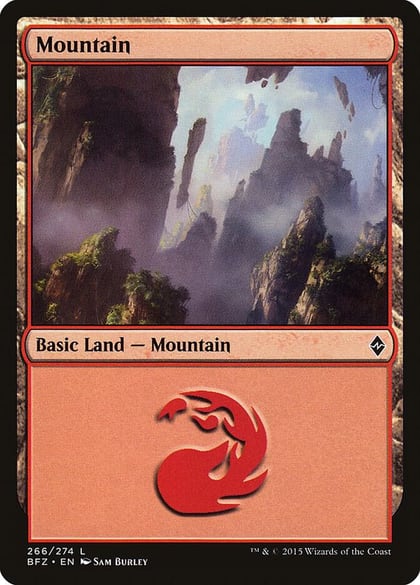 Mountain (266), Battle for Zendikar 266