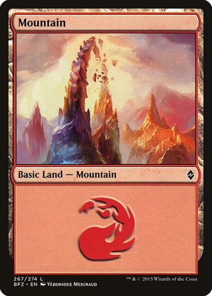 Mountain (267), Battle for Zendikar 267