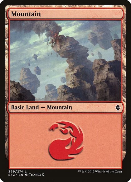 Mountain (269), Battle for Zendikar 269