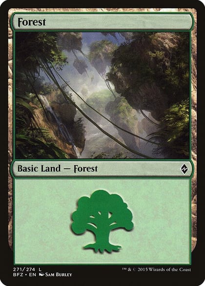 Forest (271), Battle for Zendikar 271