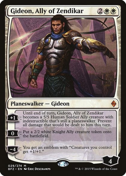 Gideon, Ally of Zendikar, Battle for Zendikar 29