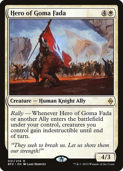 Hero of Goma Fada, Battle for Zendikar 31
