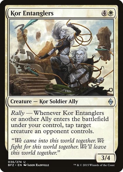 Kor Entanglers, Battle for Zendikar 36