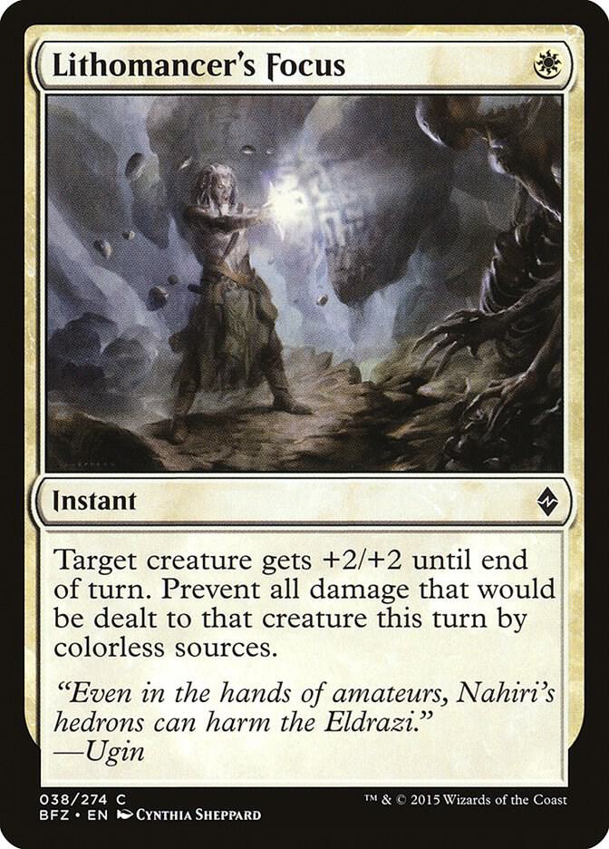Lithomancer's Focus, Battle for Zendikar 38