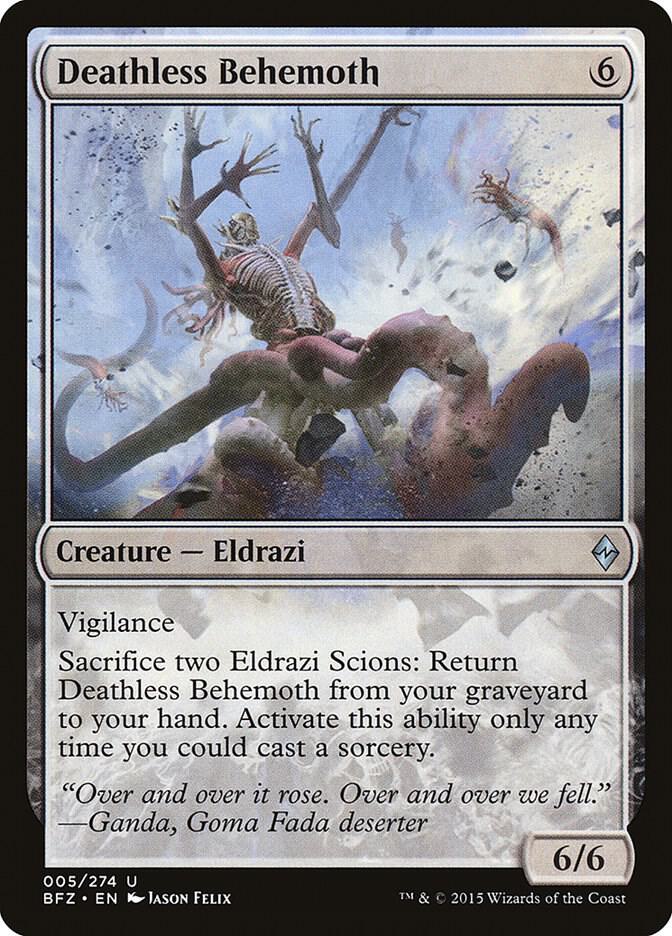 Deathless Behemoth, Battle for Zendikar 5