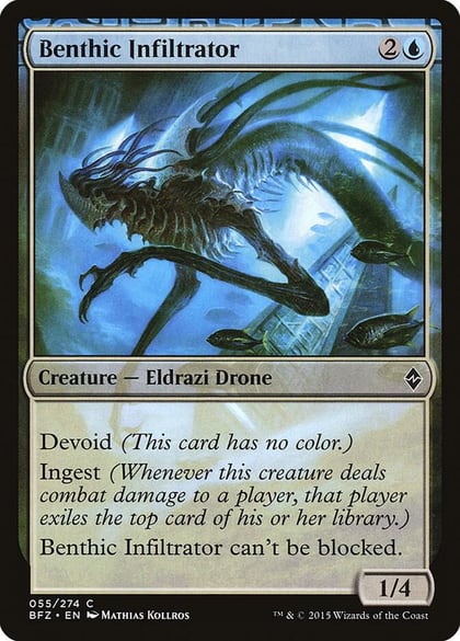 Benthic Infiltrator, Battle for Zendikar 55