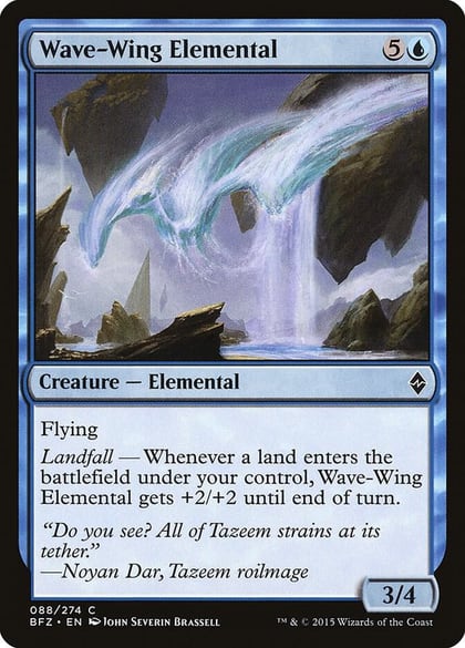 Wave-Wing Elemental, Battle for Zendikar 88