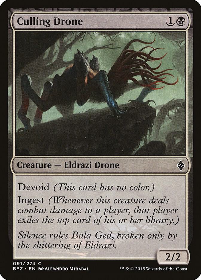 Culling Drone, Battle for Zendikar 91