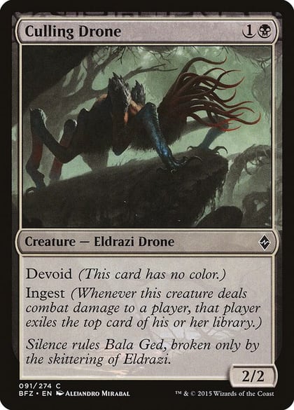 Culling Drone, Battle for Zendikar 91