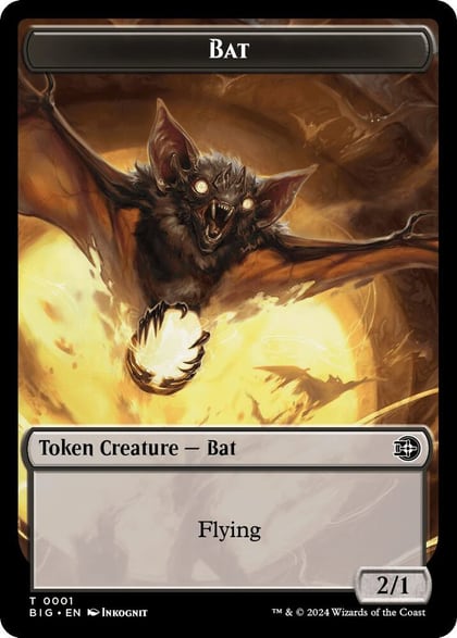 Bat Token, Outlaws of Thunder Junction: The Big Score 1