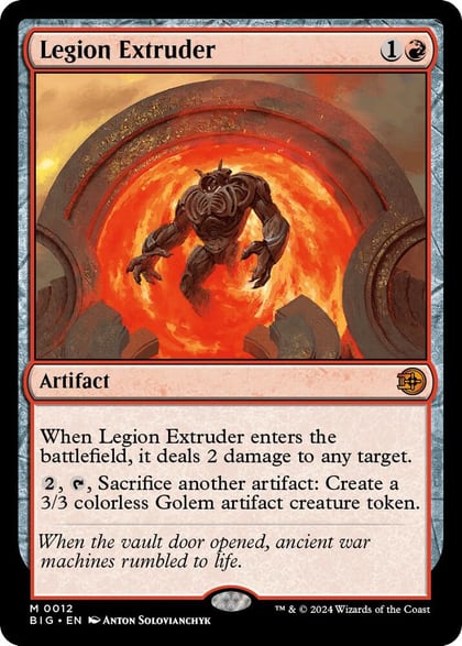 Legion Extruder, Outlaws of Thunder Junction: The Big Score 12