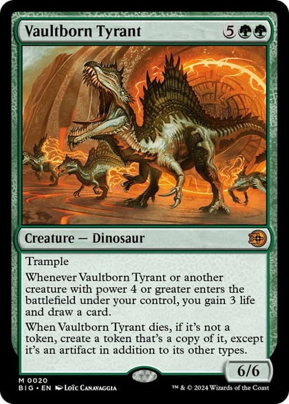 Vaultborn Tyrant, Outlaws of Thunder Junction: The Big Score 20