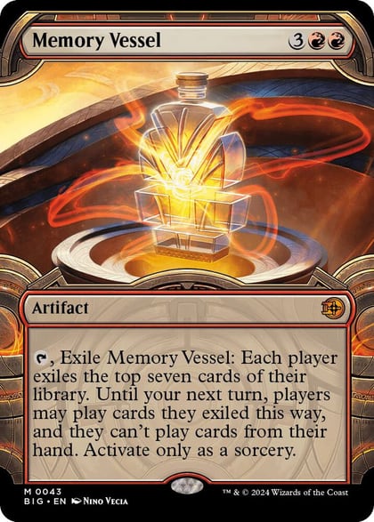 Memory Vessel (Showcase), Outlaws of Thunder Junction: The Big Score 43