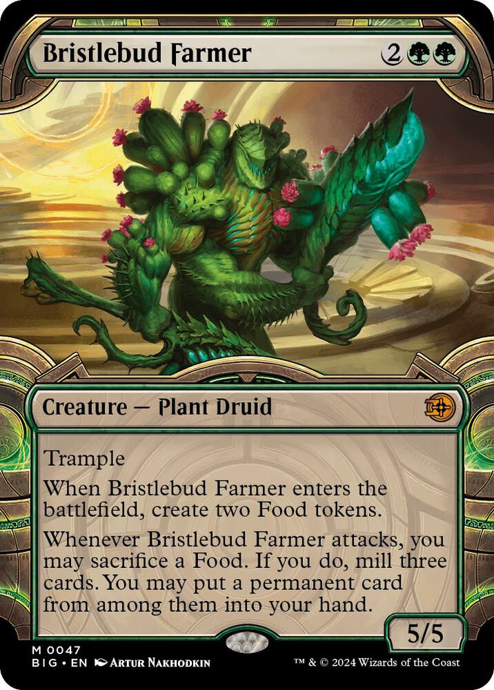 Bristlebud Farmer (Showcase), Outlaws of Thunder Junction: The Big Score 47