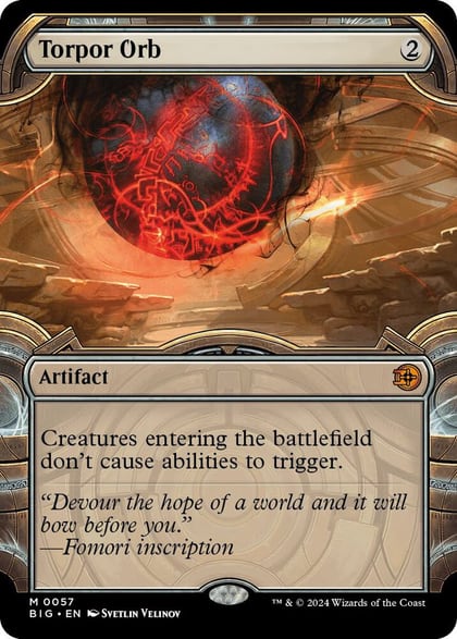 Torpor Orb (Showcase), Outlaws of Thunder Junction: The Big Score 57