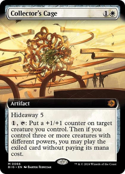 Collector's Cage (Extended Art), Outlaws of Thunder Junction: The Big Score 66