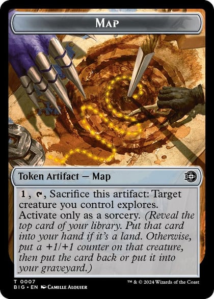 Map Token, Outlaws of Thunder Junction: The Big Score 7