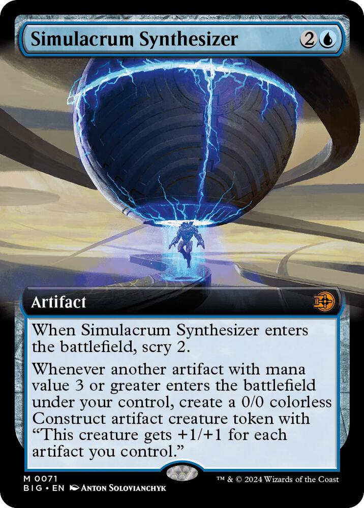 Simulacrum Synthesizer (Extended Art), Outlaws of Thunder Junction: The Big Score 71