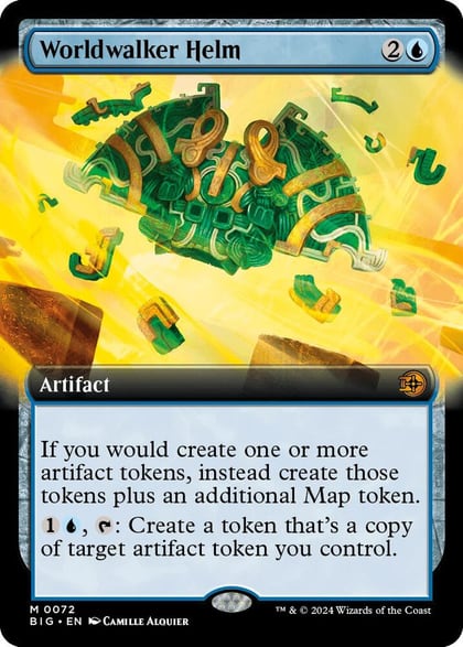 Worldwalker Helm (Extended Art), Outlaws of Thunder Junction: The Big Score 72