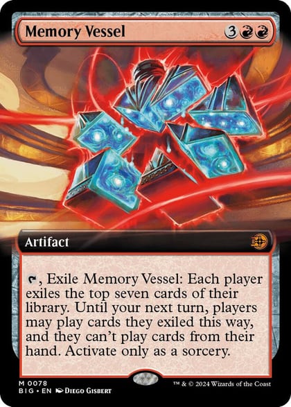 Memory Vessel (Extended Art), Outlaws of Thunder Junction: The Big Score 78