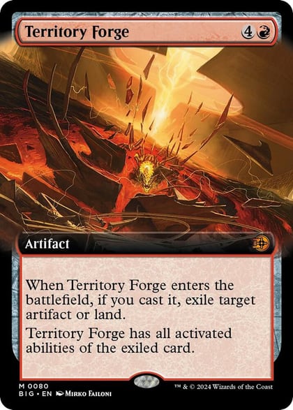 Territory Forge (Extended Art), Outlaws of Thunder Junction: The Big Score 80