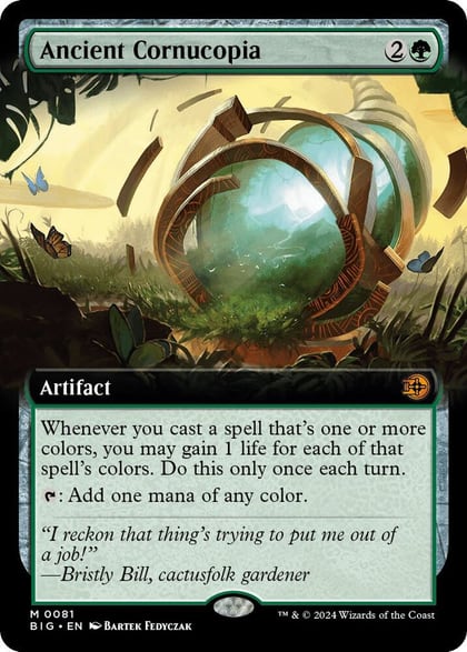 Ancient Cornucopia (Extended Art), Outlaws of Thunder Junction: The Big Score 81