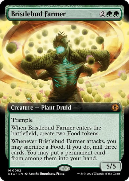 Bristlebud Farmer (Extended Art), Outlaws of Thunder Junction: The Big Score 82