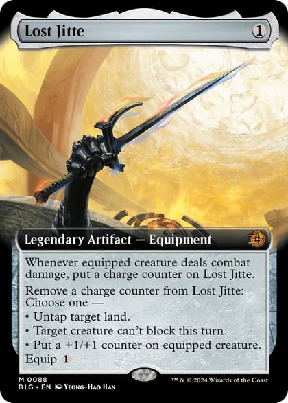 Lost Jitte (Extended Art), Outlaws of Thunder Junction: The Big Score 88