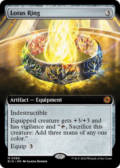 Lotus Ring (Extended Art), Outlaws of Thunder Junction: The Big Score 89