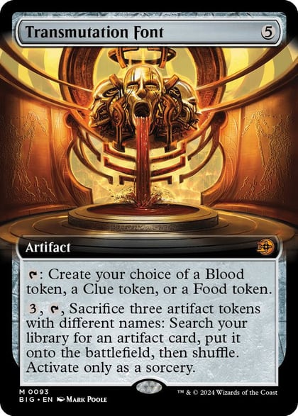 Transmutation Font (Extended Art), Outlaws of Thunder Junction: The Big Score 93