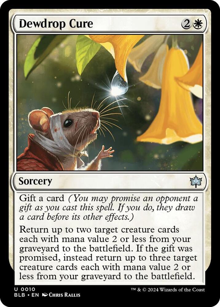 Dewdrop Cure, Bloomburrow 10