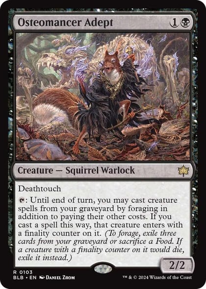 Osteomancer Adept, Bloomburrow 103