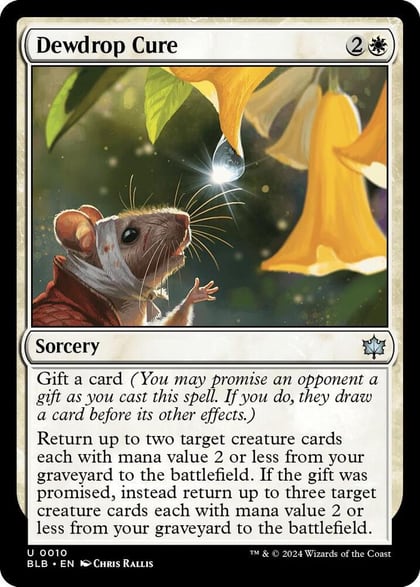 Dewdrop Cure, Bloomburrow 10