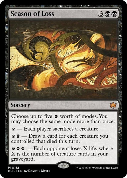 Season of Loss, Bloomburrow 112