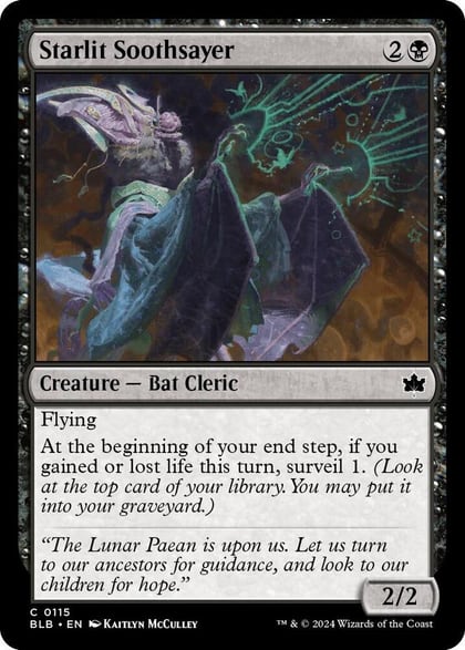 Starlit Soothsayer, Bloomburrow 115