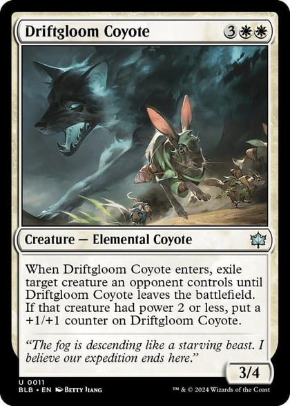 Driftgloom Coyote, Bloomburrow 11
