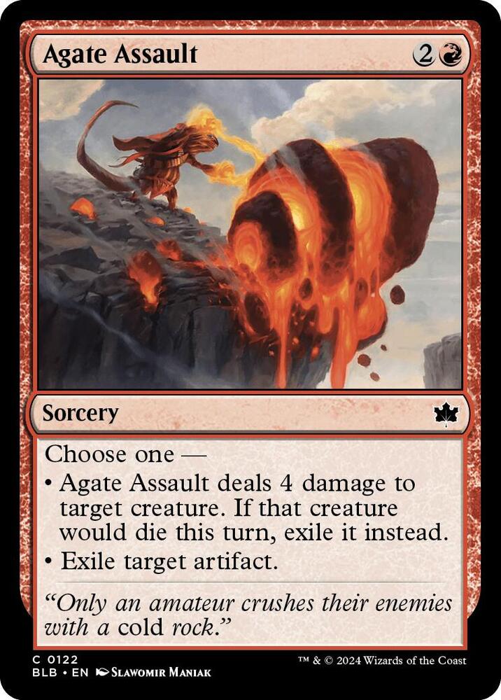 Agate Assault, Bloomburrow 122
