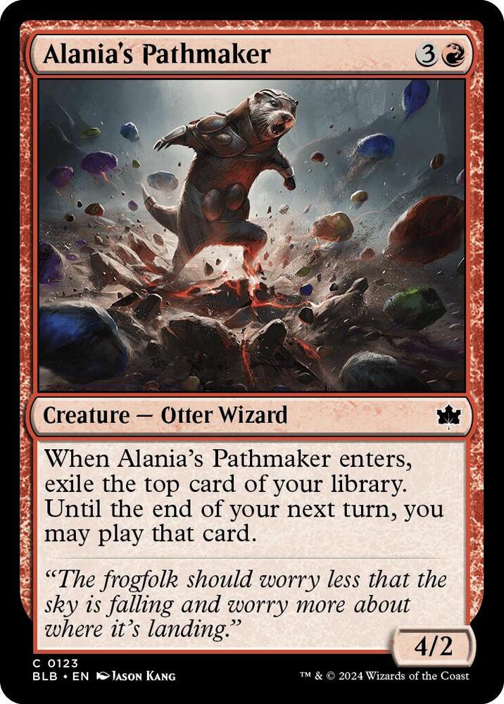 Alania's Pathmaker, Bloomburrow 123