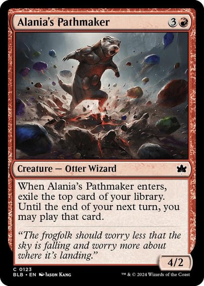 Alania's Pathmaker, Bloomburrow 123