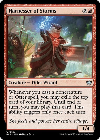 Harnesser of Storms, Bloomburrow 137