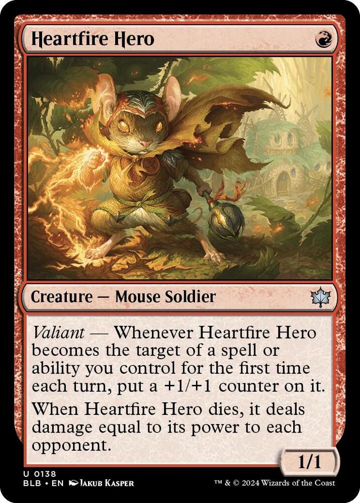 Heartfire Hero, Bloomburrow 138