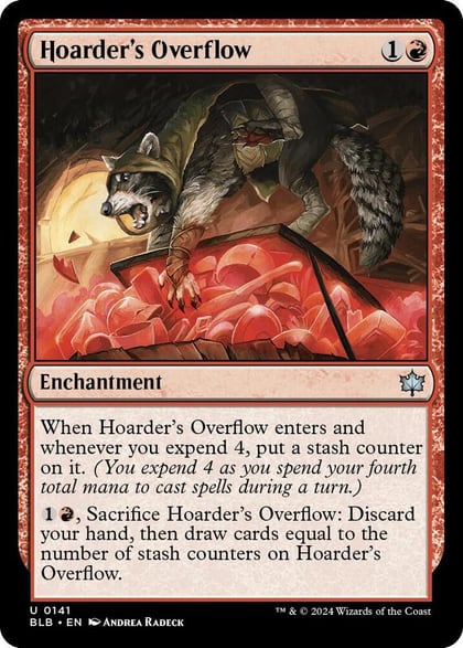 Hoarder's Overflow, Bloomburrow 141