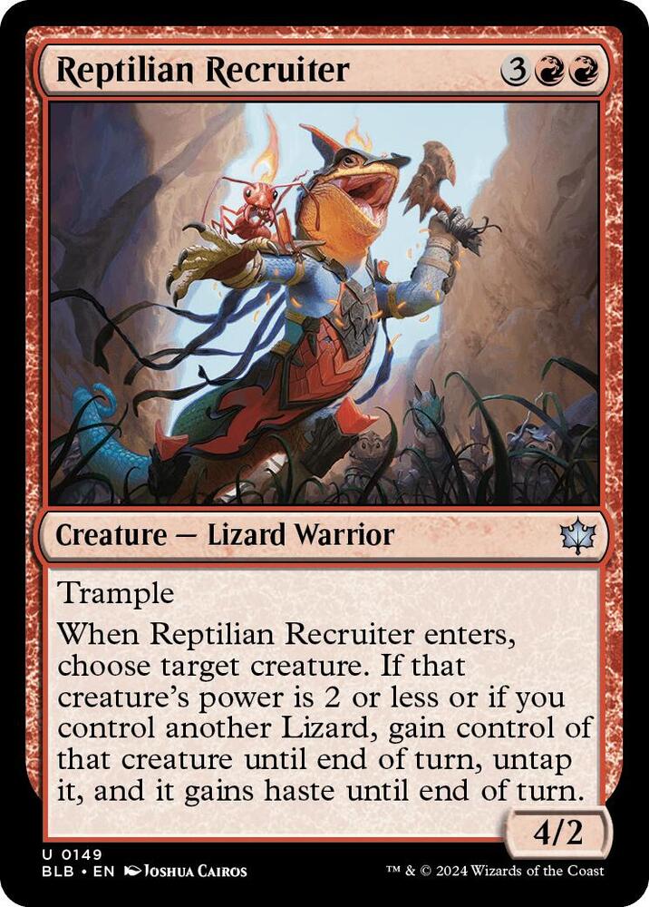 Reptilian Recruiter, Bloomburrow 149