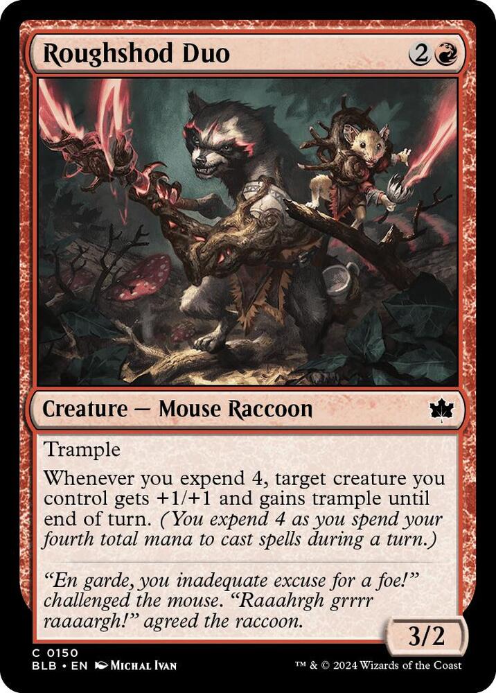 Roughshod Duo, Bloomburrow 150