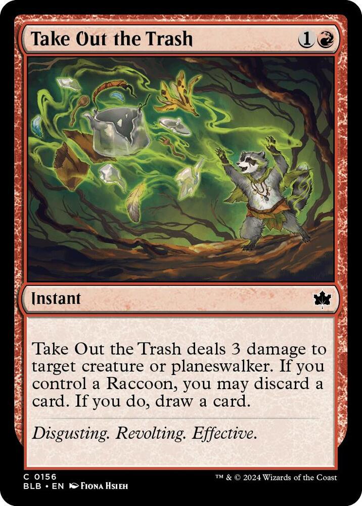 Take Out the Trash, Bloomburrow 156