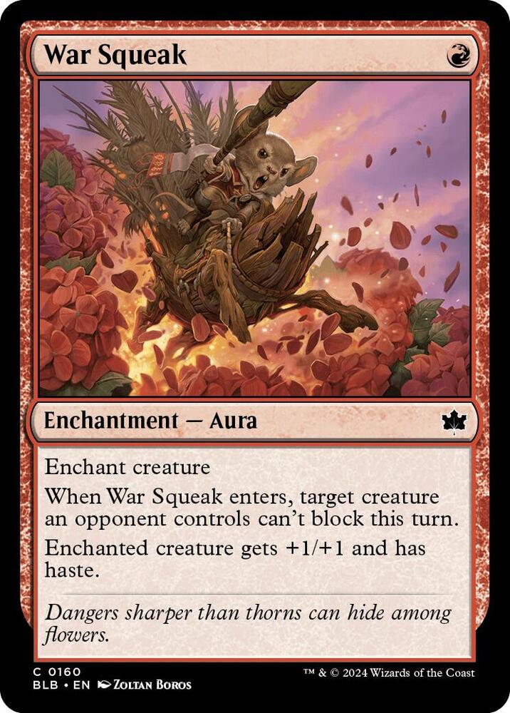 War Squeak, Bloomburrow 160
