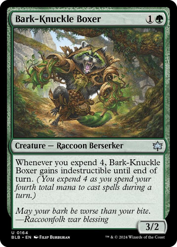 Bark-Knuckle Boxer, Bloomburrow 164